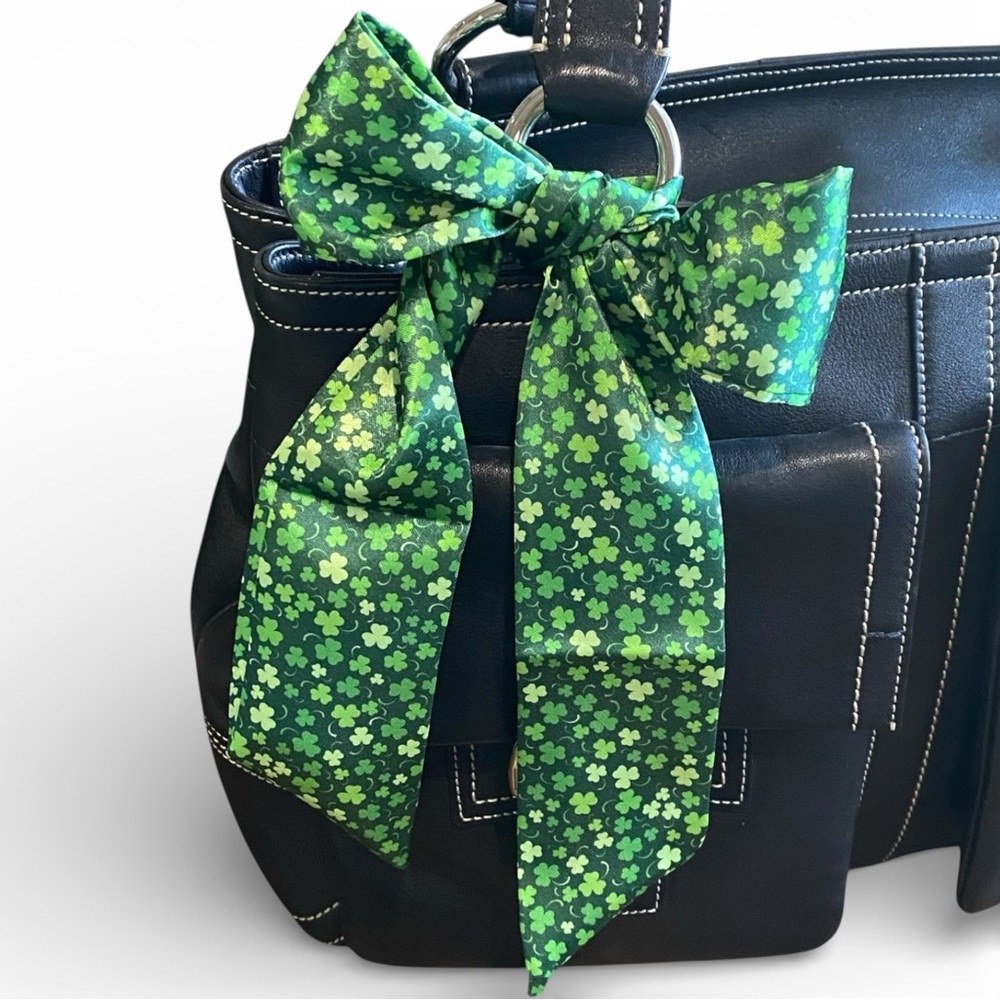 St. Patrick's Day Satin Skinny Scarf